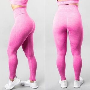 Alphalete Halo Leggings Hot Pink Workout Leggings